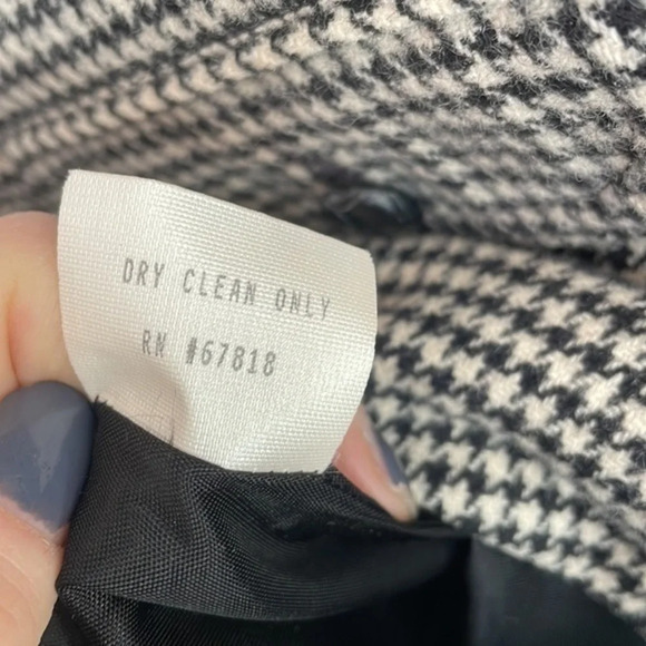 Vintage Scott Taylor 100% Wool Houndstooth Vest Size‎ 14 - Picture 12 of 12